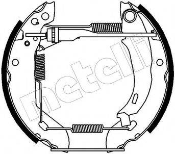 METELLI 510059 Комплект гальмівних колодок