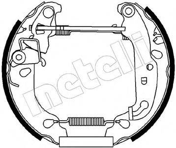 METELLI 510168 Комплект гальмівних колодок