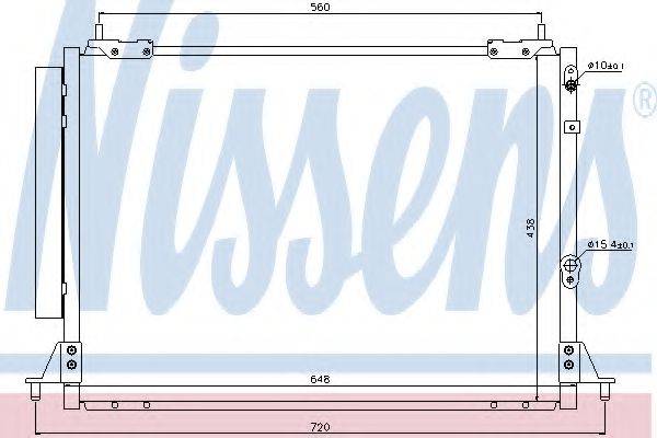 NISSENS 940188 Конденсатор, кондиціонер