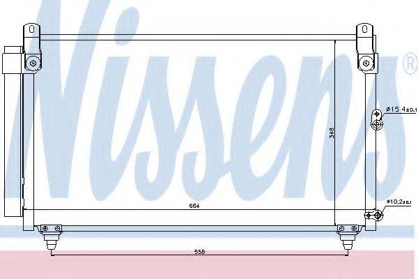 NISSENS 940191 Конденсатор, кондиціонер
