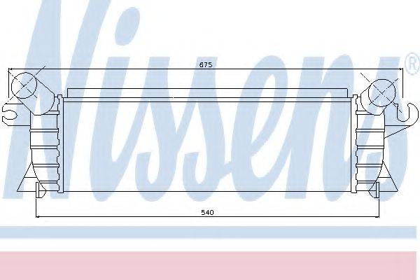 NISSENS 96648 Інтеркулер