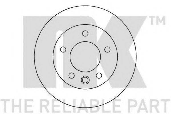 NK 2033107 гальмівний диск