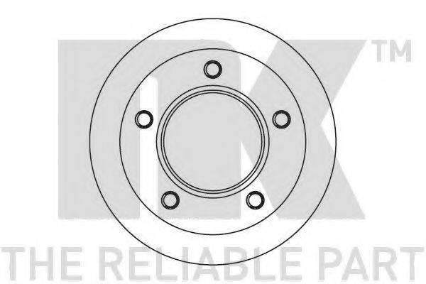 NK 203314 гальмівний диск