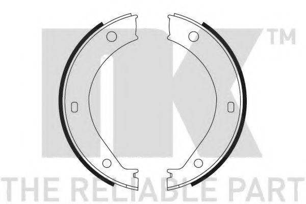 NK 2715415 Комплект гальмівних колодок, стоянкова гальмівна система