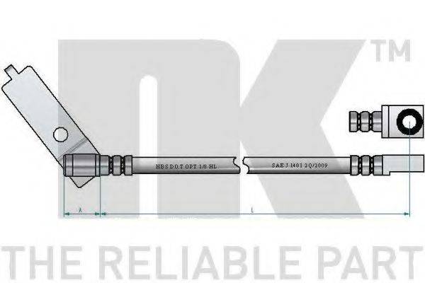 NK 8525138 Гальмівний шланг