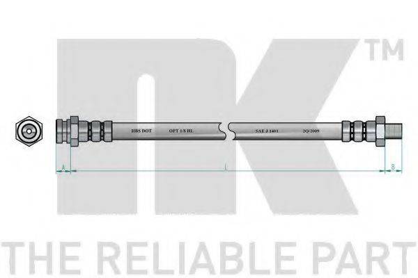 NK 853402 Гальмівний шланг