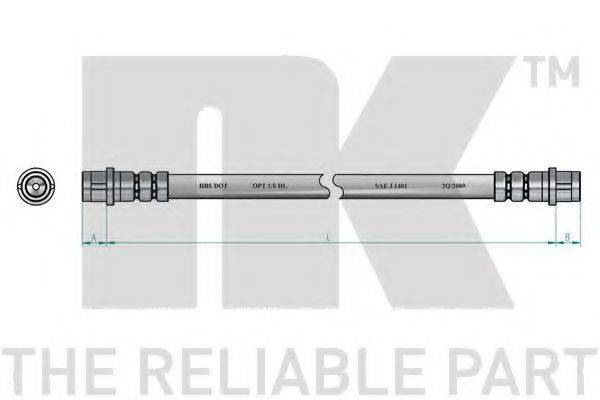 NK 8547110 Гальмівний шланг