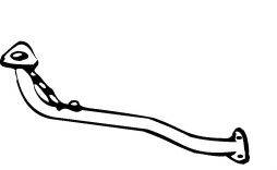 WALKER 12215 Труба вихлопного газу