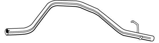 WALKER 13726 Труба вихлопного газу