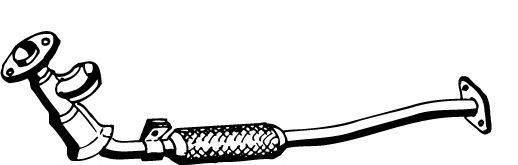 WALKER 13730 Труба вихлопного газу