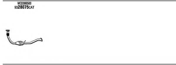 WALKER LRK10139 Система випуску ОГ