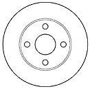 MAPCO 15538 гальмівний диск