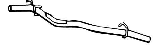 FONOS 14834 Труба вихлопного газу