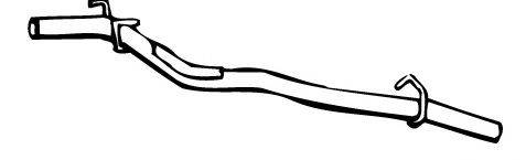 FONOS 14837 Труба вихлопного газу