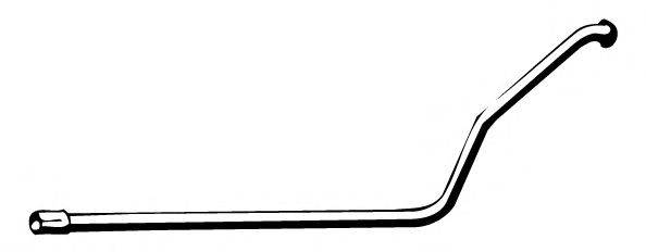 FONOS 17917 Труба вихлопного газу