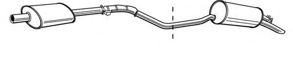 FONOS 610365 Глушник вихлопних газів кінцевий