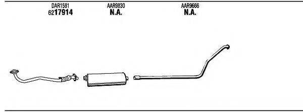 FONOS DF50012 Система випуску ОГ