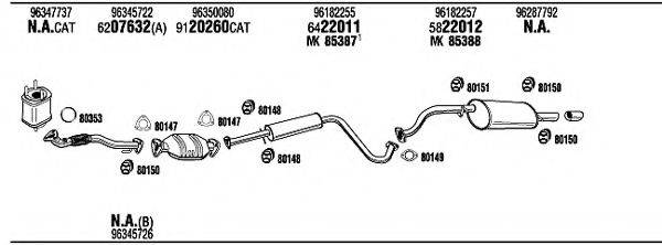 FONOS DW12065 Система випуску ОГ