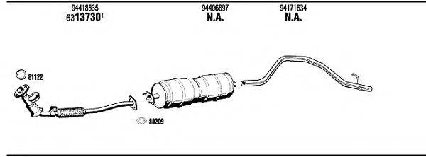 FONOS IS25001 Система випуску ОГ