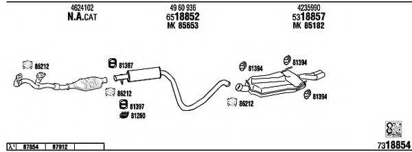 FONOS SA60108 Система випуску ОГ