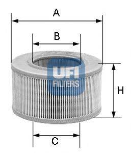 UFI 2718100 Повітряний фільтр