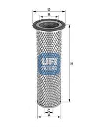 UFI 2797800 Фільтр додаткового повітря