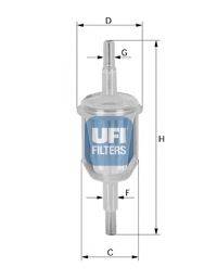 UFI 3100900 Паливний фільтр