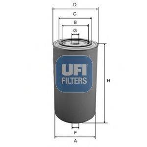 UFI 2408900 Паливний фільтр