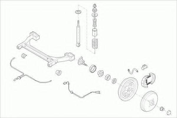 BOGE VWPOLORB001 Рульове управління; Підвіска колеса