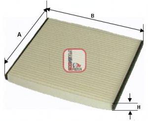 SOFIMA S3186C Фільтр, повітря у внутрішньому просторі