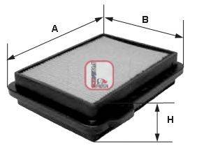 SOFIMA S3982A Повітряний фільтр