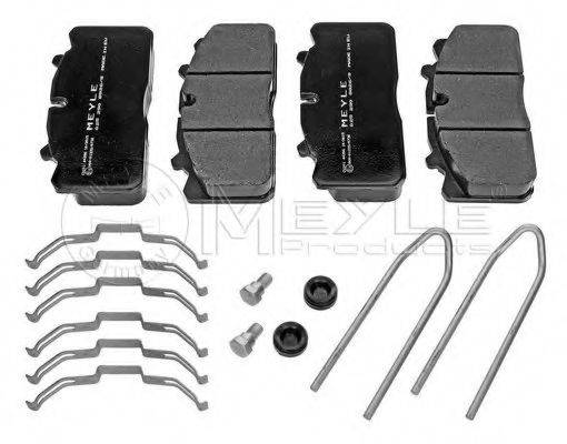 MEYLE 0252908826S Комплект гальмівних колодок, дискове гальмо