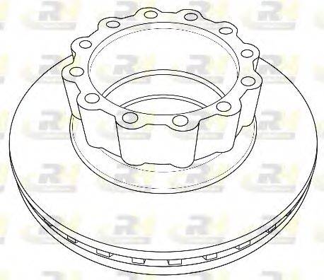 ROADHOUSE NSX122920 гальмівний диск