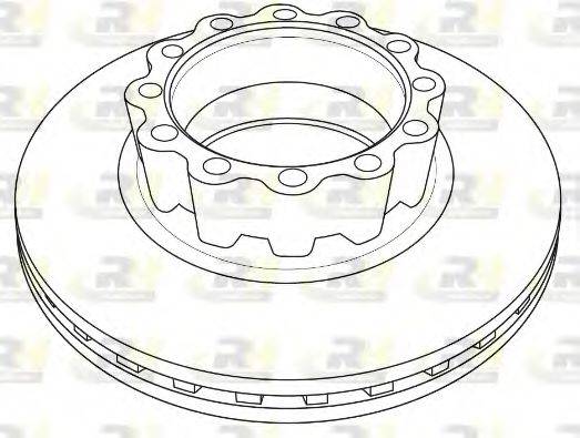 ROADHOUSE NSX123020 гальмівний диск