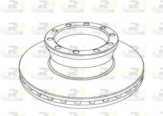 ROADHOUSE NSX104020 гальмівний диск