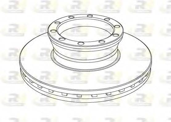 ROADHOUSE NSX104120 гальмівний диск