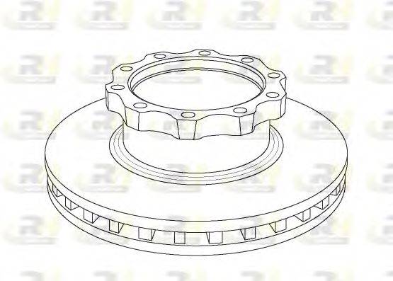 ROADHOUSE NSX104220 гальмівний диск