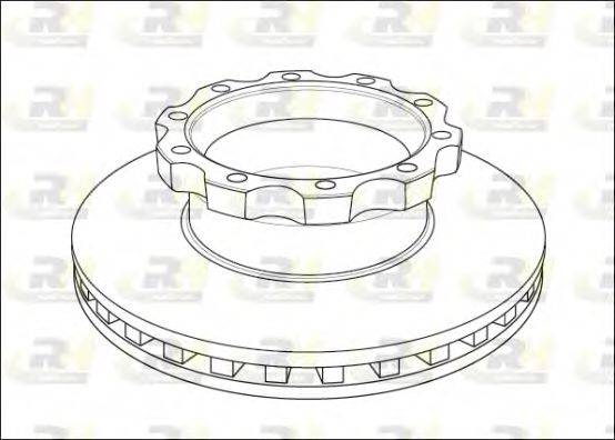 ROADHOUSE NSX104520 гальмівний диск