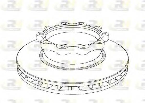 ROADHOUSE NSX104720 гальмівний диск