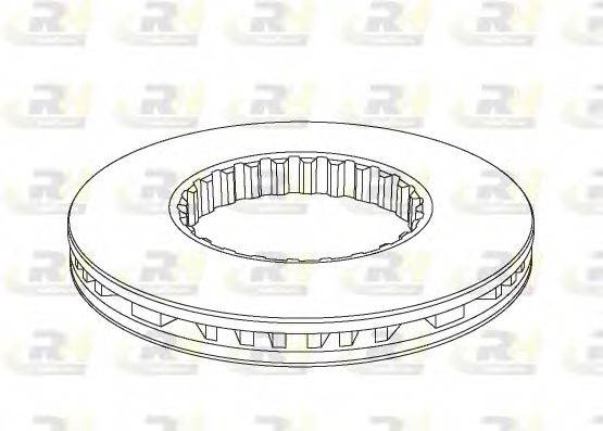 ROADHOUSE NSX114620 гальмівний диск