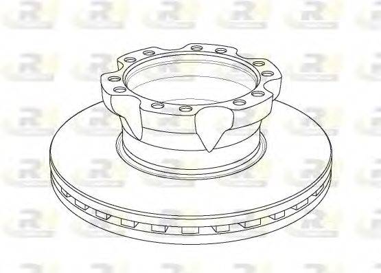 ROADHOUSE NSX115420 гальмівний диск