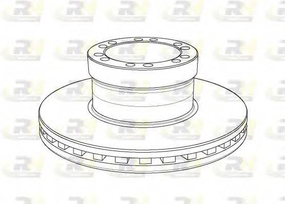 ROADHOUSE NSX115620 гальмівний диск