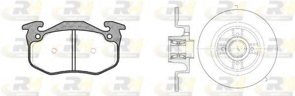 ROADHOUSE 814420 Комплект гальм, дисковий гальмівний механізм
