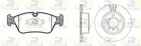 ROADHOUSE 838403 Комплект гальм, дисковий гальмівний механізм