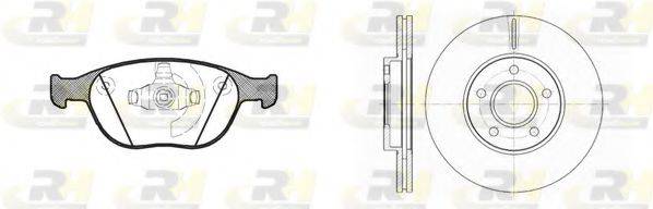 ROADHOUSE 898400 Комплект гальм, дисковий гальмівний механізм