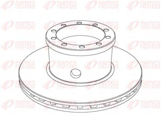 REMSA NCA101920 гальмівний диск