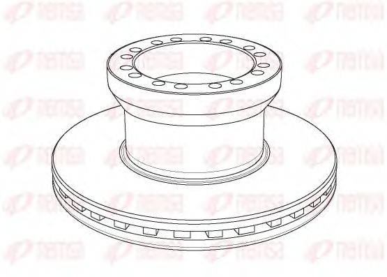 REMSA NCA115520 гальмівний диск