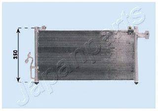 JAPANPARTS CND253011 Конденсатор, кондиціонер