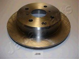 JAPANPARTS DP206 гальмівний диск