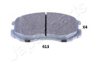 JAPANPARTS PA613AF Комплект гальмівних колодок, дискове гальмо